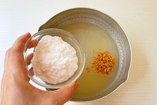 黄金梨桂花冻的做法图解6