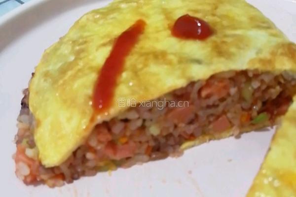 蛋包饭的做法图解13