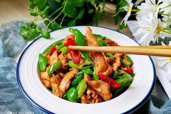 小炒鸡胸肉的做法图解12