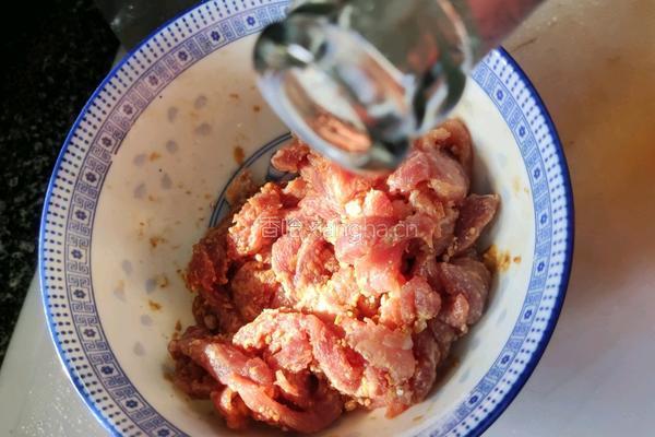 椒姜肉丝的做法图解6