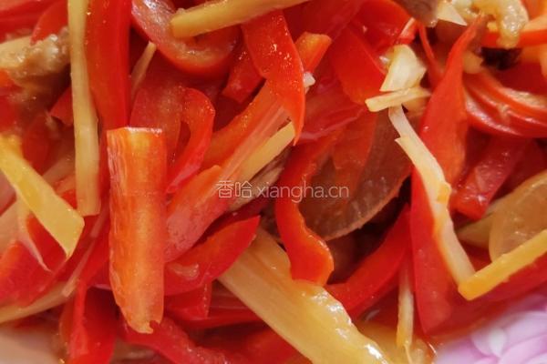椒姜肉丝的做法图解13
