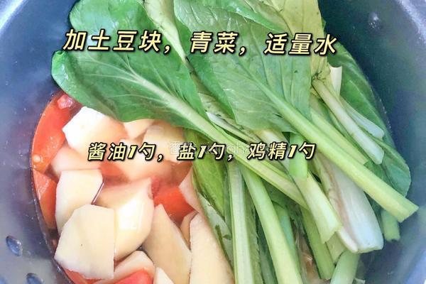 番茄土豆烩饭的做法图解3