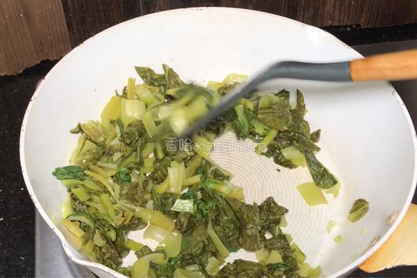 辣炒冲菜的做法图解4