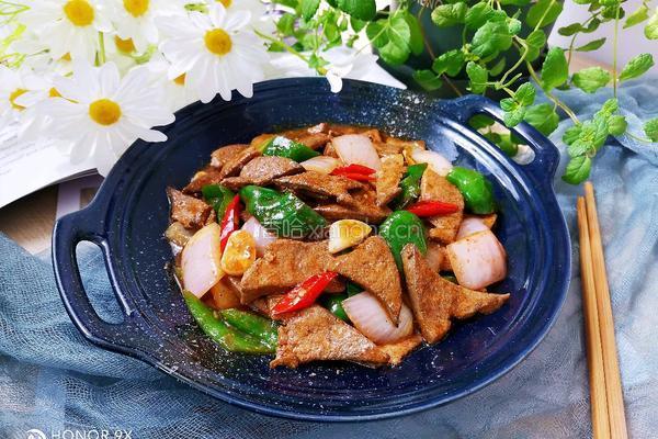 青椒炒猪肝的做法图解14