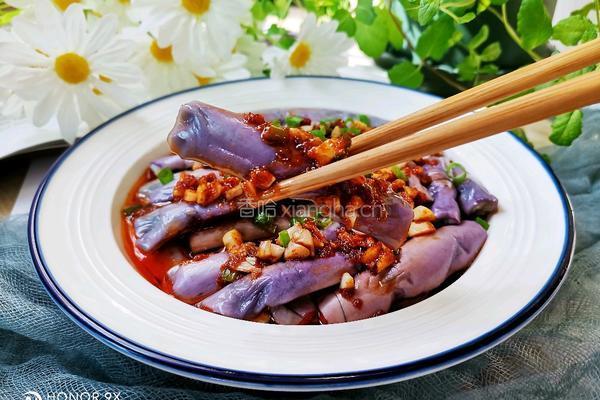 凉拌蒸茄子的做法图解8