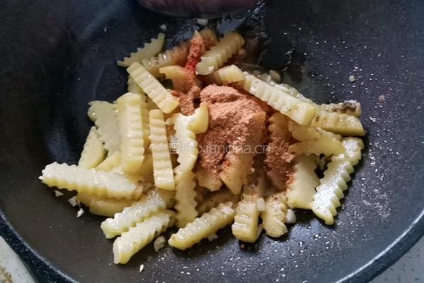 香辣狼牙土豆的做法图解10