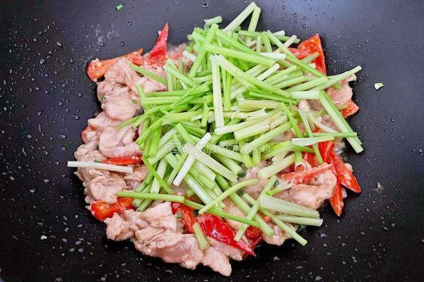 小炒鸡脯肉的做法图解8