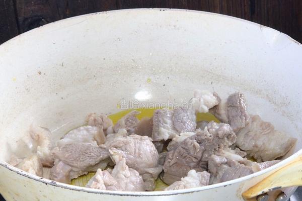 番茄莲藕炖猪膀肉的做法图解8