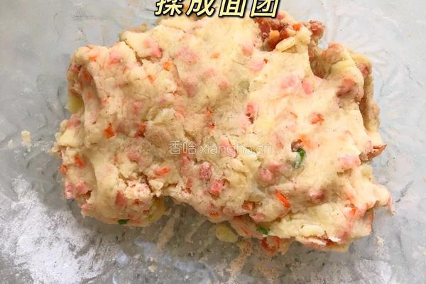 软绵土豆球的做法图解4