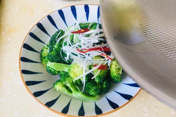 白灼西兰花的做法图解11