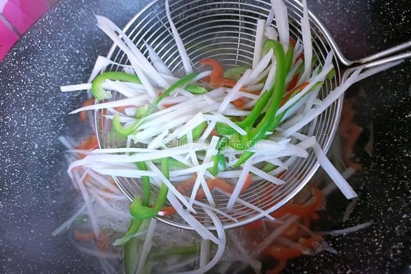 拌藕丝的做法图解6