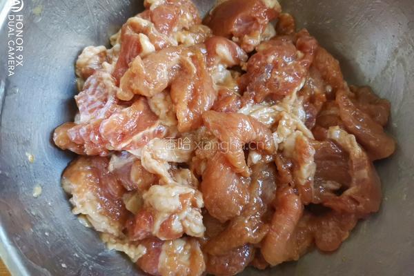 番茄菌菇炖猪肉的做法图解4