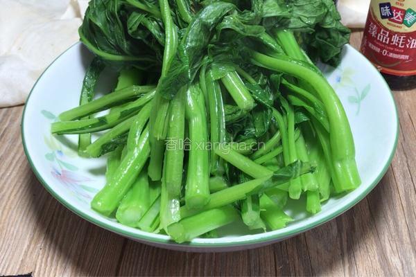 蚝油菜心的做法图解6