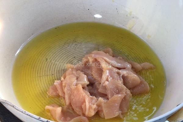 小炒鸡肉的做法图解4
