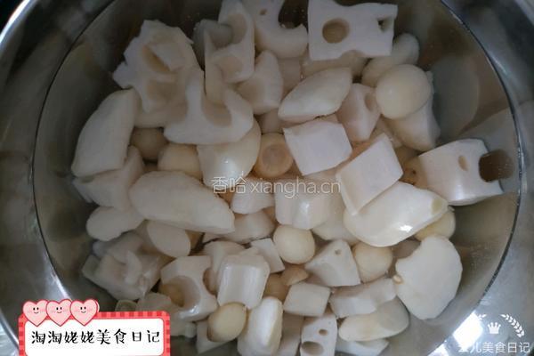 荷糖清淡小炒的做法图解1