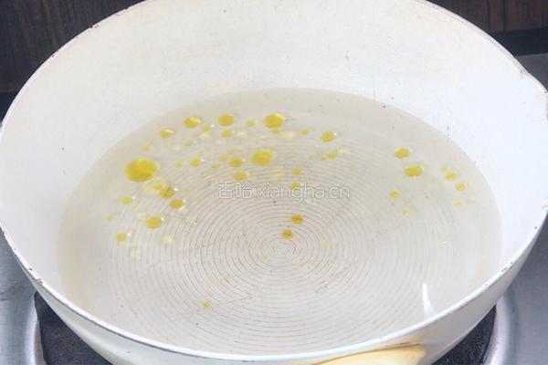 青椒炒花菜的做法图解4