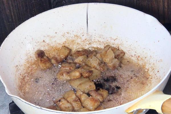 茭白烧肉的做法图解9