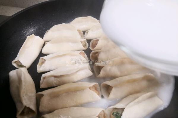 青白萝卜肉馅 锅贴饺的做法图解14