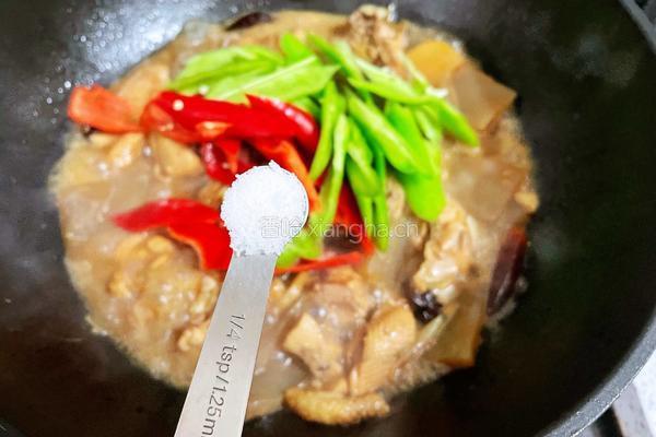 魔芋烧鸡的做法图解12