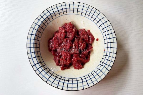 滑蛋牛肉的做法图解3