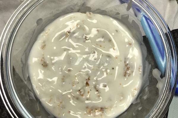 蛋糕：燕麦酸奶豆乳盒子的做法图解3