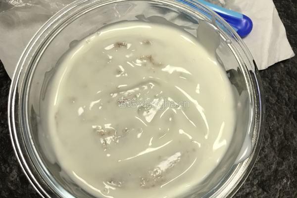 蛋糕：燕麦酸奶豆乳盒子的做法图解6