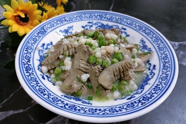 豌豆炒虾腰的做法图解14