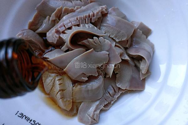 豌豆炒虾腰的做法图解4