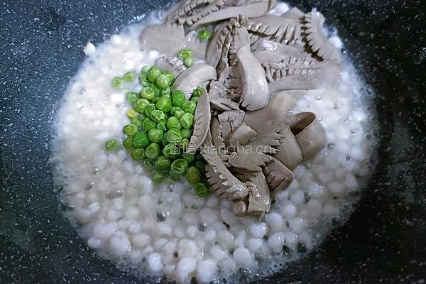 豌豆炒虾腰的做法图解11