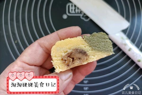 无糖夹馅儿绿豆糕的做法图解17