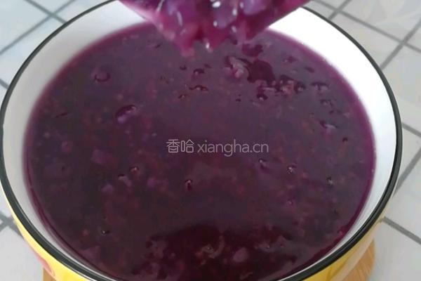 紫薯粥的做法图解6