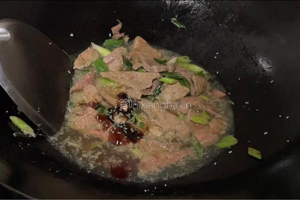 爆炒猪肝的做法图解7