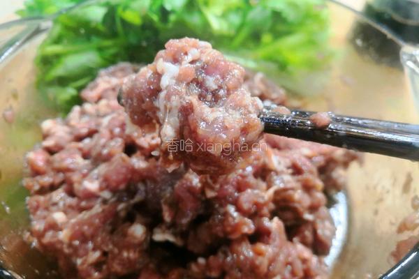 芹菜猪肉馅的做法图解5