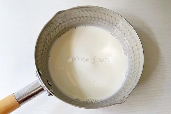 椰香茉莉双层布丁的做法图解9