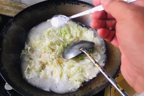 海米白菜豆腐汤的做法图解6