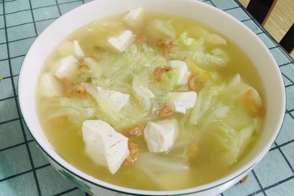 海米白菜豆腐汤的做法图解9