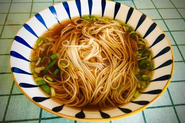 阳春面的做法图解9