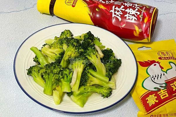 清炒西兰花的做法图解10