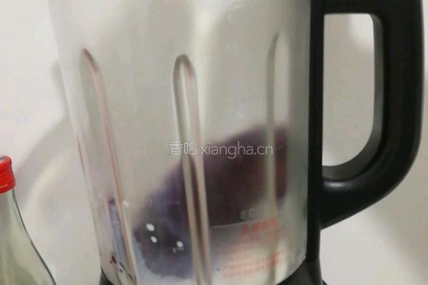 紫薯啵啵奶昔的做法图解4