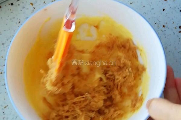 肉松小蛋糕的做法图解4