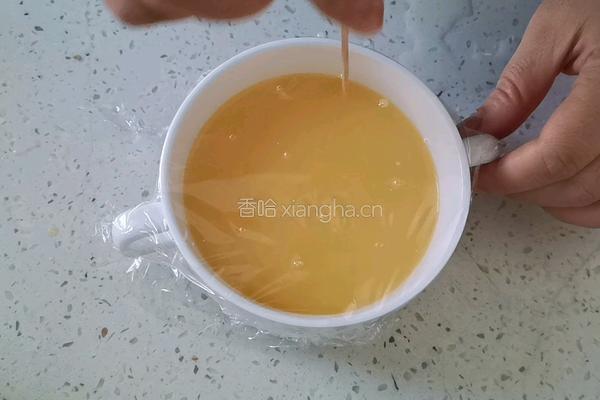 虾仁蒸蛋的做法图解8