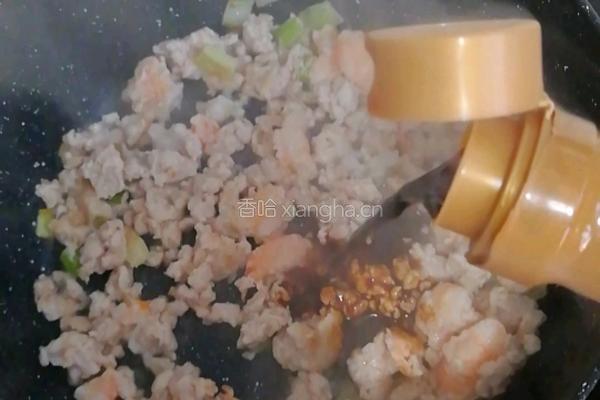 肉末虾仁豆腐的做法图解3