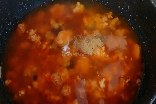 肉末虾仁豆腐的做法图解6