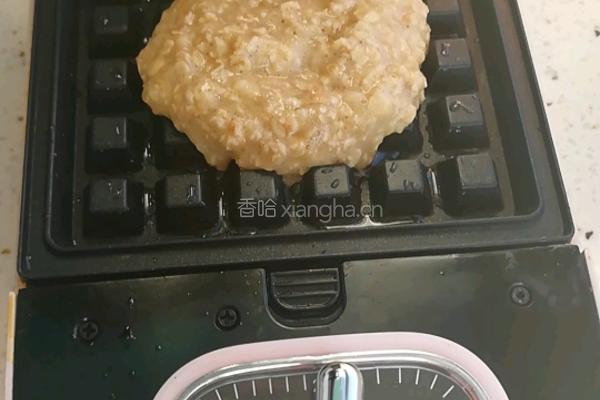 香蕉燕麦饼的做法图解6