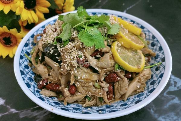 柠檬手撕鸡腿的做法图解15