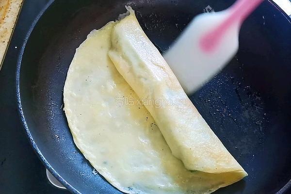 秋葵厚蛋烧的做法图解8