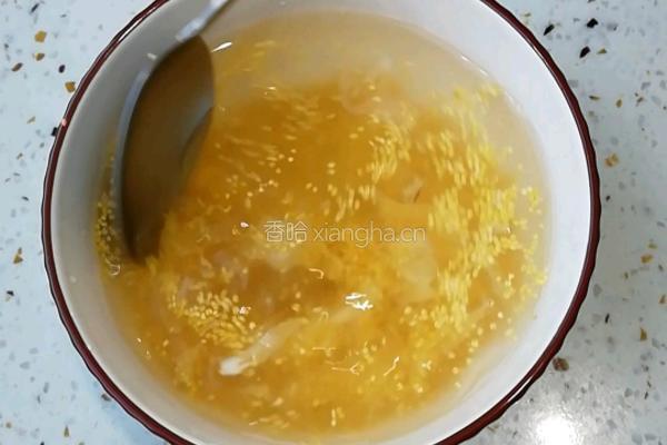 山药小米粥的做法图解2