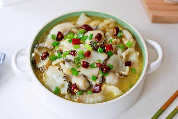 金汤酸菜鱼的做法图解16