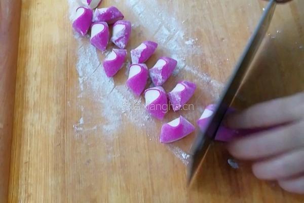 彩色水饺皮的做法图解6