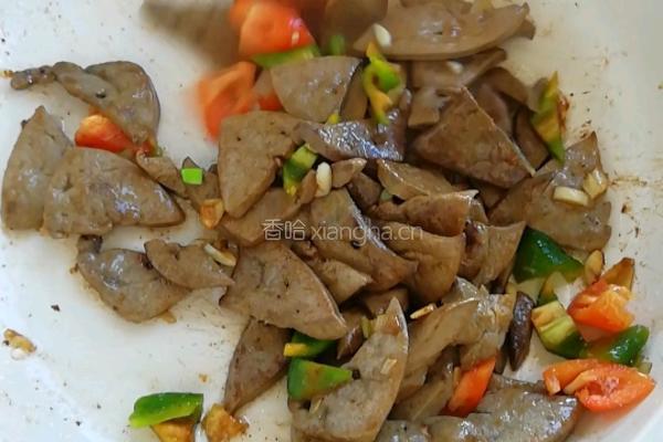 炒猪肝的做法图解12
